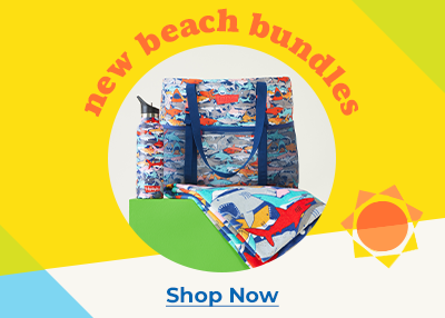 Shop our new collection of beach and pool gear.