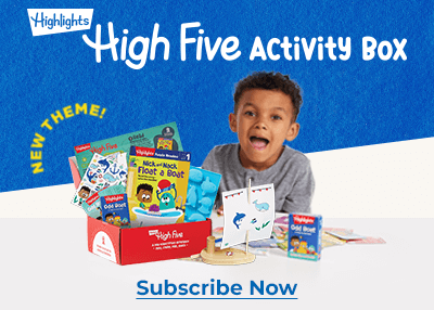 Subscribe to the new High Five Activity Box.