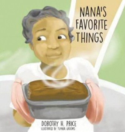 The book cover for Nana’s Favorite Things. 